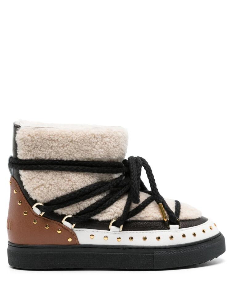 Inuikii Curly Rock stud-embellished sneakers - Neutrals Cover