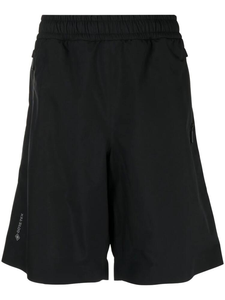 Moncler Grenoble logo-print elasticated bermuda-shorts - Black Cover