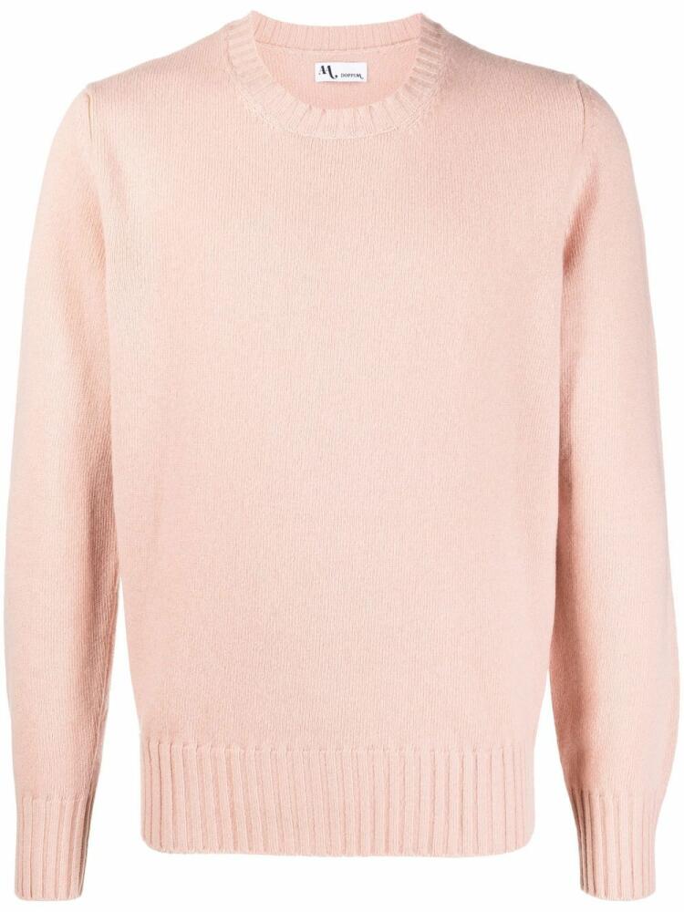 Doppiaa crew neck knitted sweater - Pink Cover