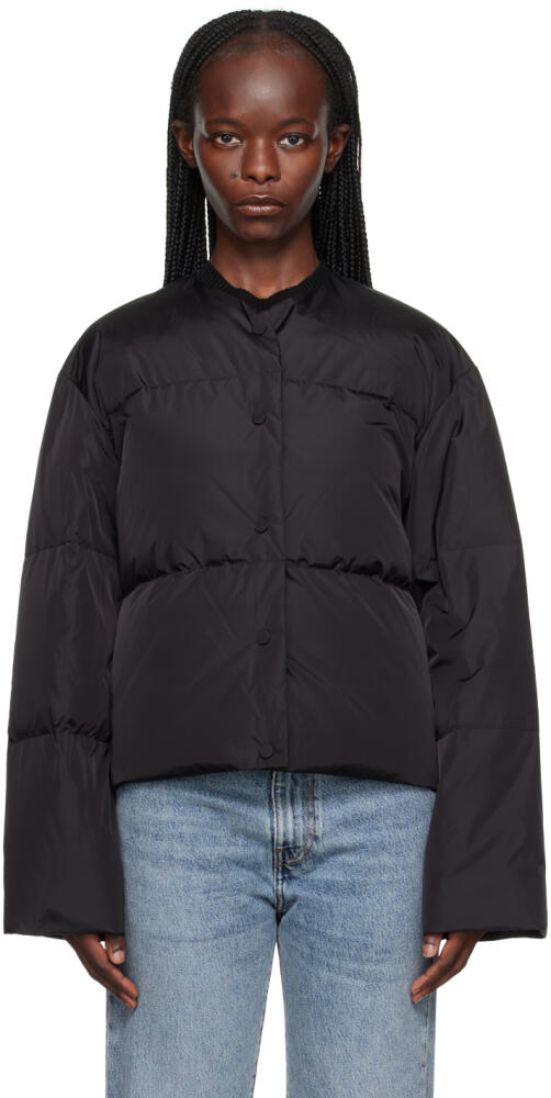 Stand Studio Black Tracy Down Jacket Cover