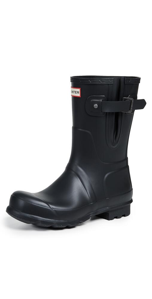 Hunter Boots Original Side Adjustable Short Boot Black Cover