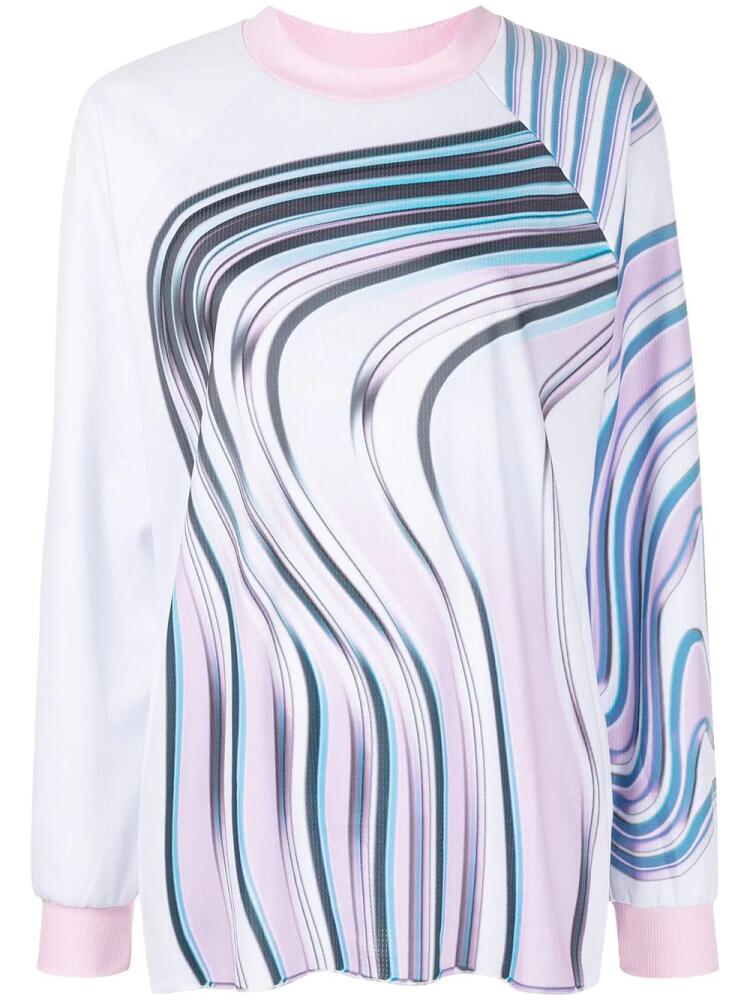 Maisie Wilen wave-print top - Multicolour Cover