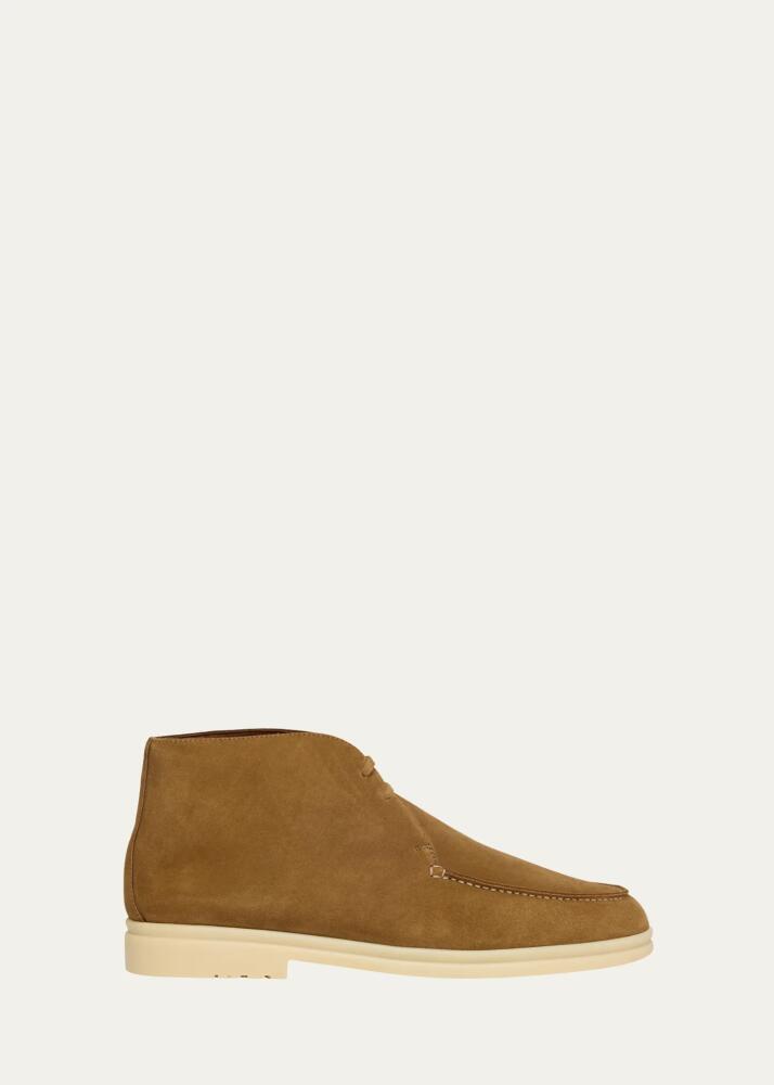 Loro Piana Men's Walk Suede Chukka Boots Cover