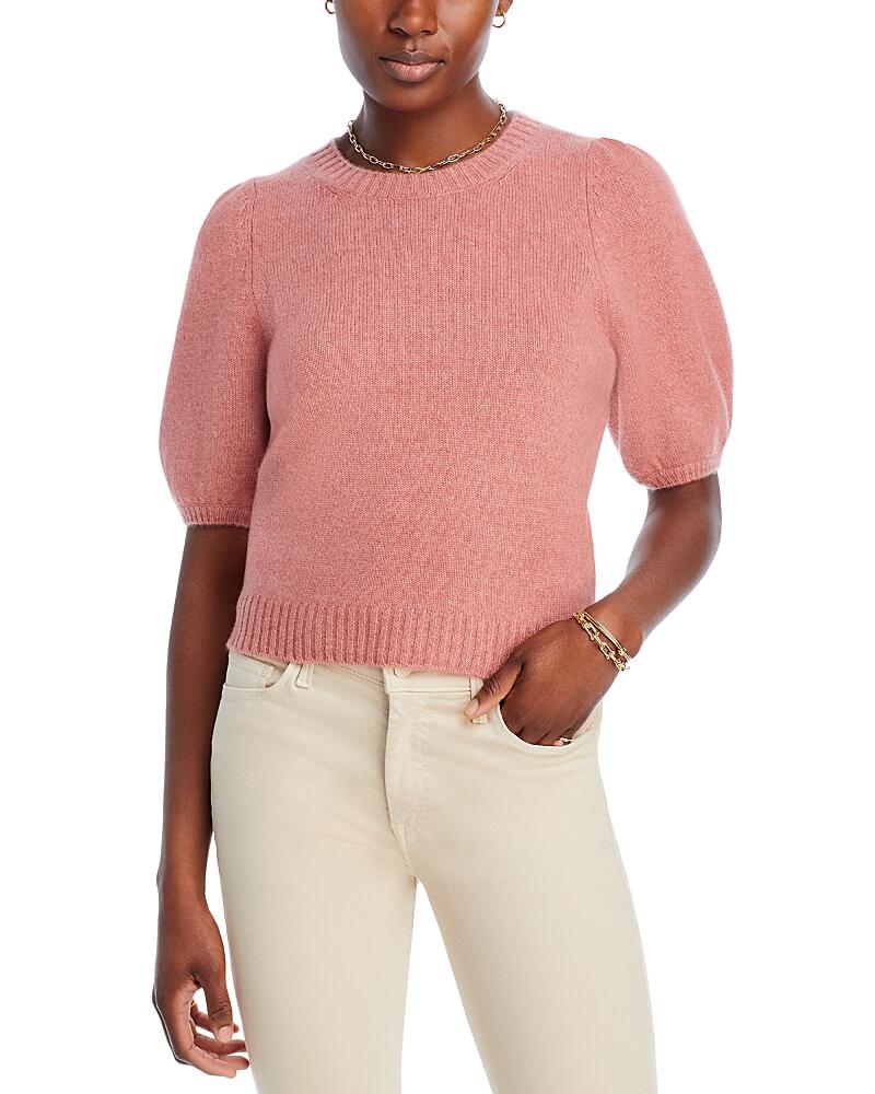 Paige Lucerne Cashmere Puff Sleeve Sweater Cover