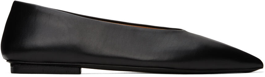 Marsèll Black Ago Ballerina Flats Cover