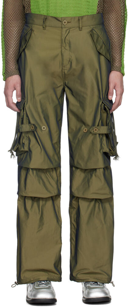 Andersson Bell Khaki Loe Fatani Cargo Pants Cover