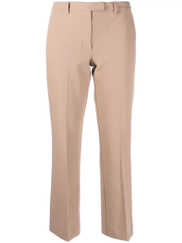 'S Max Mara cropped straight-leg trousers - Neutrals Cover