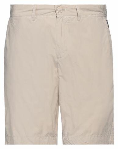 Napapijri Man Shorts & Bermuda Shorts Beige Cotton Cover