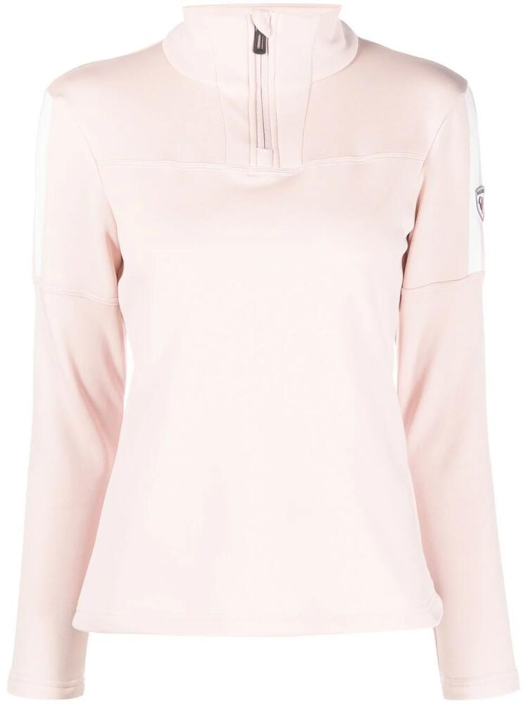 Rossignol stripe-detail performance top - Neutrals Cover