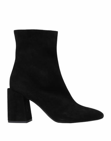 Furla Furla Block Ankle Boot T.80 Woman Ankle boots Black Ovine leather Cover