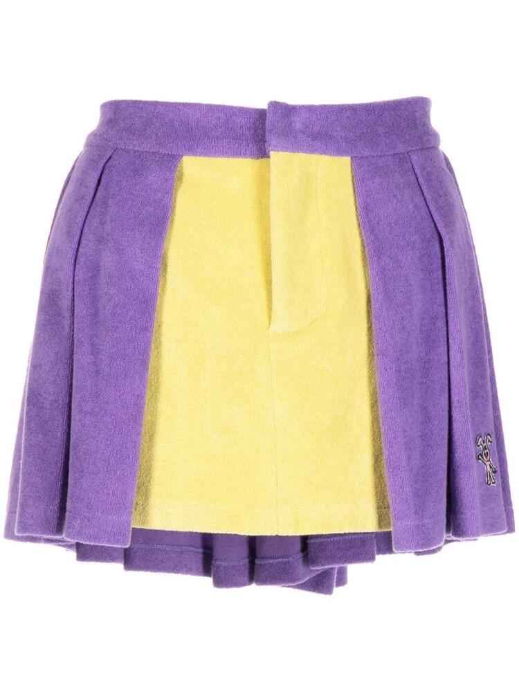 Natasha Zinko Terry tennis skirt - Purple Cover