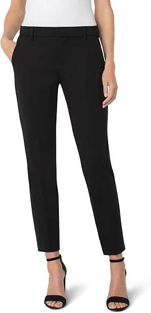 Liverpool Los Angeles Kelsey Slim Leg Trousers in Super Stretch Ponte Knit (Black) Women's Casual Pants Cover