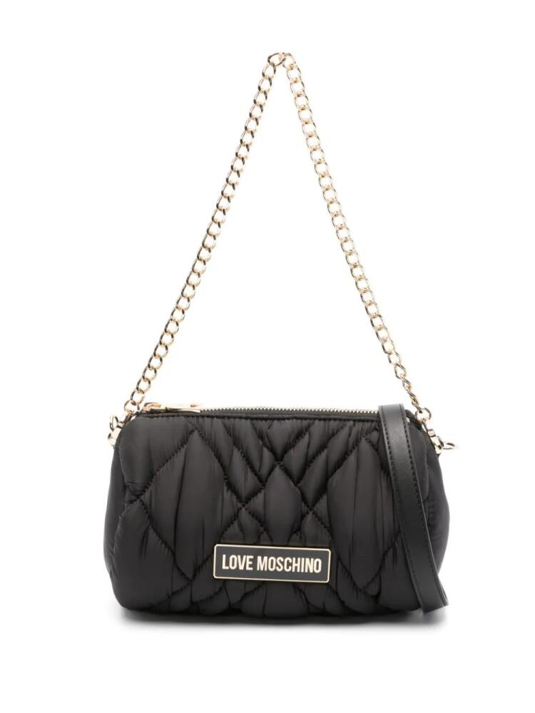 Love Moschino quilted tote bag - Black Cover