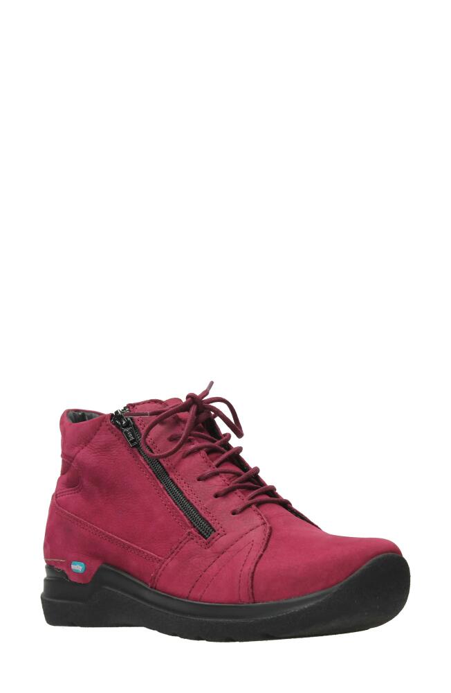 Wolky Why Water Resistant Sneaker in Oxblood Cover