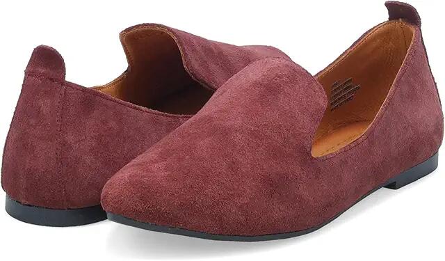 Miz Mooz Gisele (Wine) Women's Flat Shoes Cover