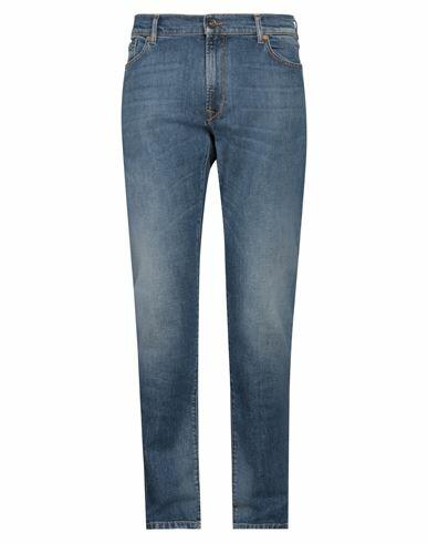 0/zero Construction Man Jeans Blue Cotton, Elastane Cover