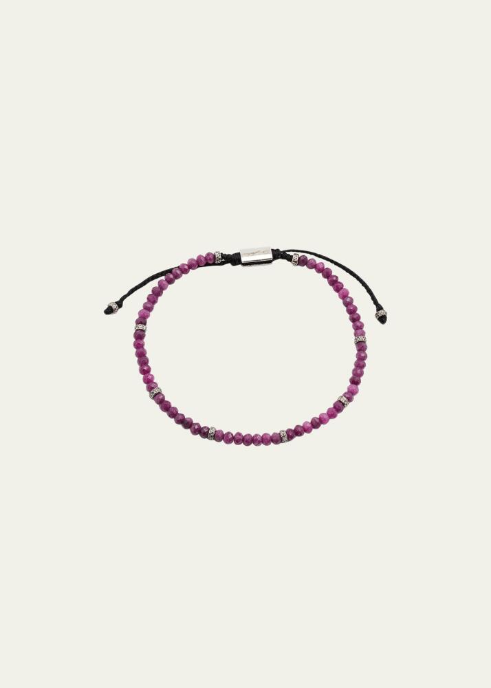 Jan Leslie Men's Gemstone Beaded Bracelet Cover