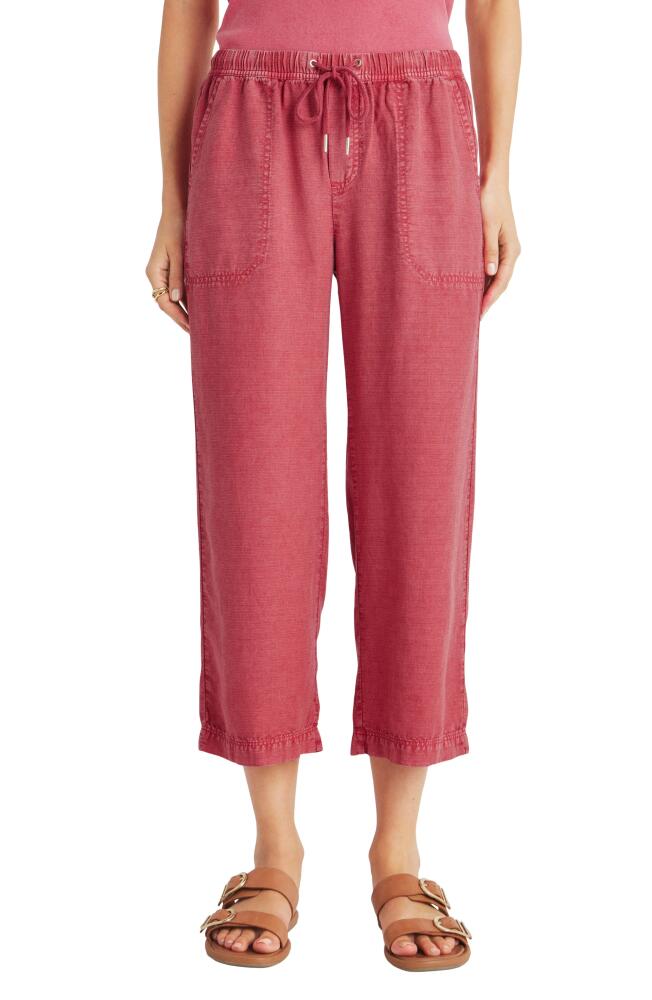 Splendid Angie Crop Wide Leg Pants in Rossa Cover