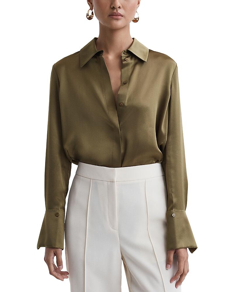 Reiss Hailey Silk Shirt Cover