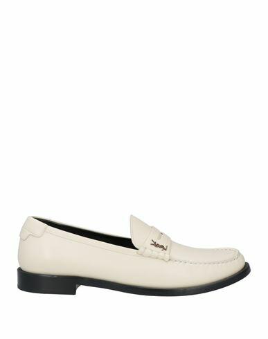 Saint Laurent Man Loafers White Soft Leather Cover