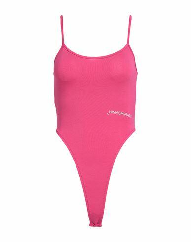 Hinnominate Woman Bodysuit Fuchsia Cotton, Elastane Cover