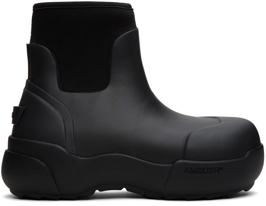 AMBUSH Black Rubber Boots Cover