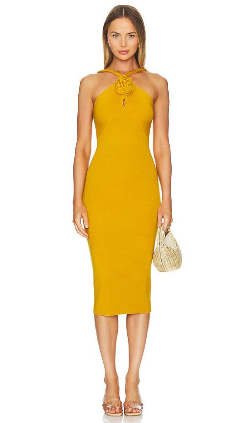 Le Superbe Eve Dress in Yellow Cover