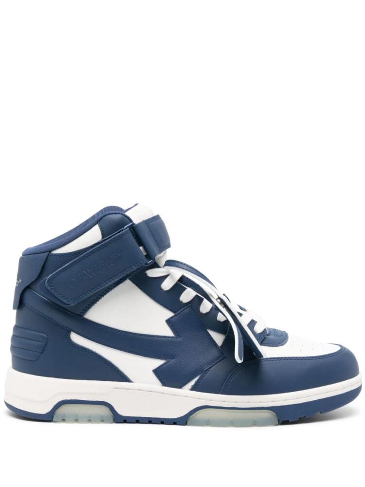 Off-White Out-Of-Office high-top sneakers - Blue Cover