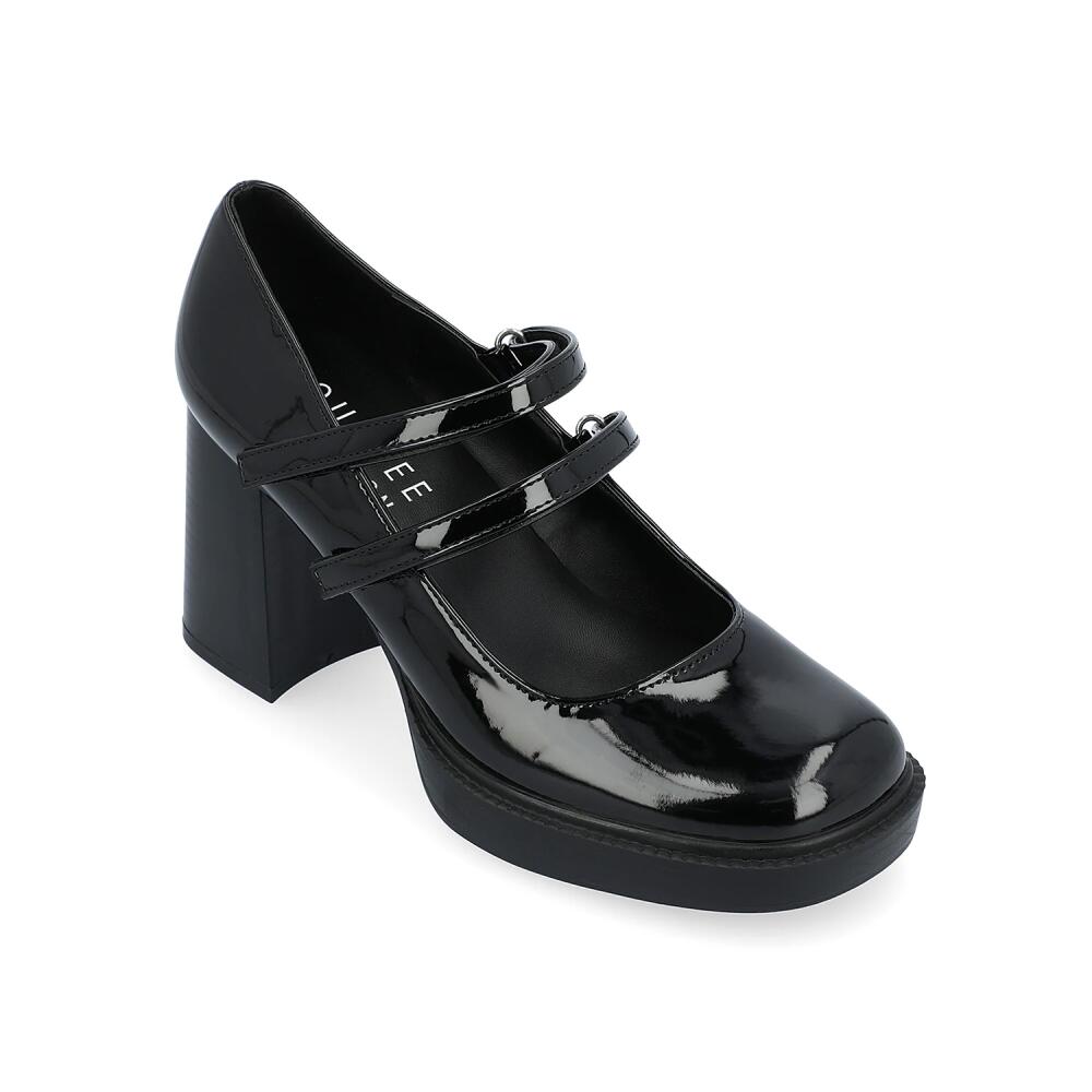 Journee Collection Shasta Platform Pump | Women's | Black Cover