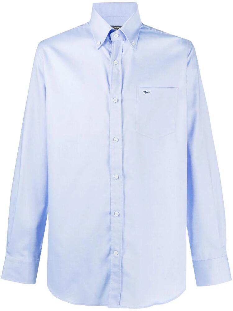 Paul & Shark long-sleeved patch pocket shirt - Blue Cover