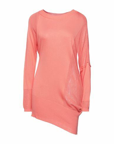 N. o.w. Andrea Rosati Cashmere Woman Sweater Salmon pink Viscose, Polyamide, Cashmere Cover