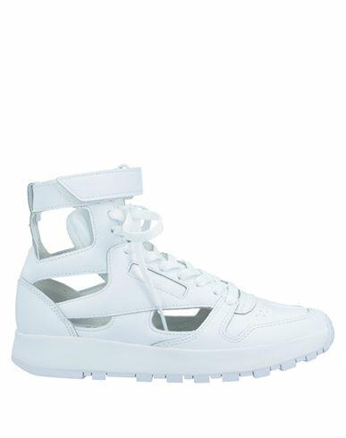 Maison Margiela X Reebok Man Sneakers White Soft Leather Cover