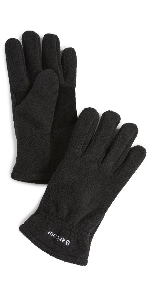 Barbour Barbour Coalford Fleece Gloves Black Cover