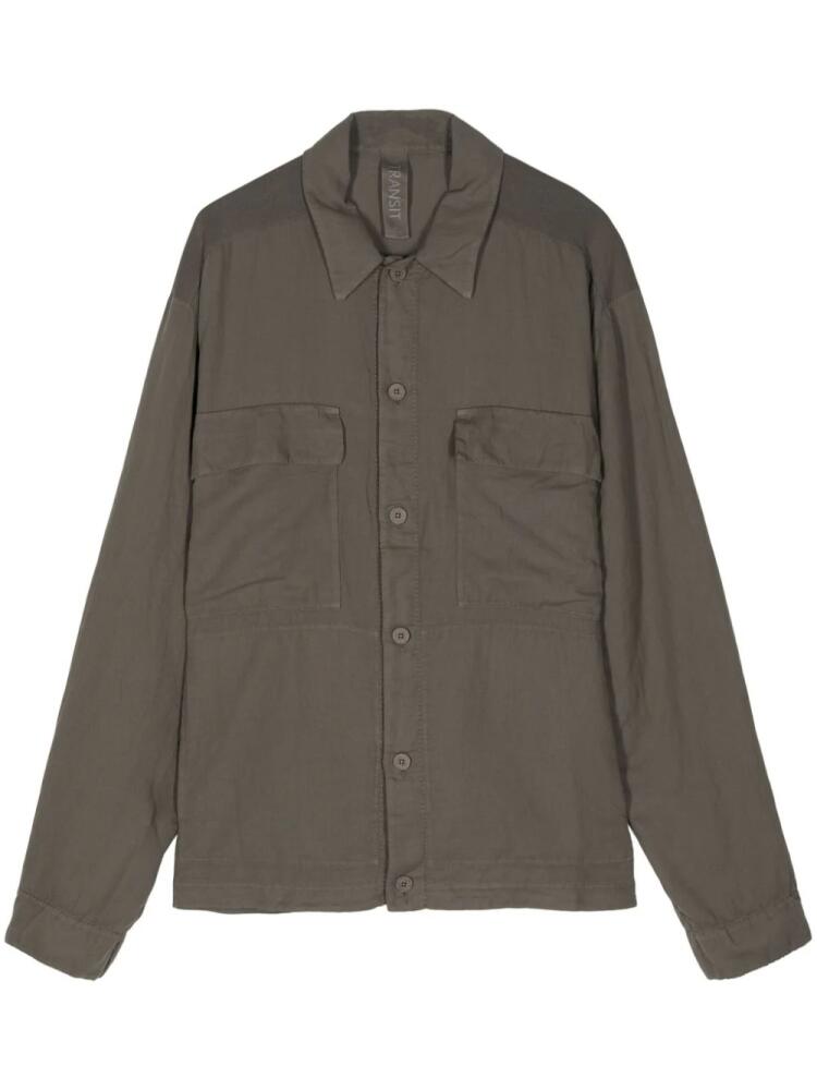 Transit long-sleeve shirt - Grey Cover