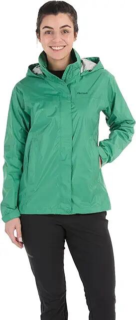 Marmot PreCip Eco Jacket (Clover) Women's Coat Cover