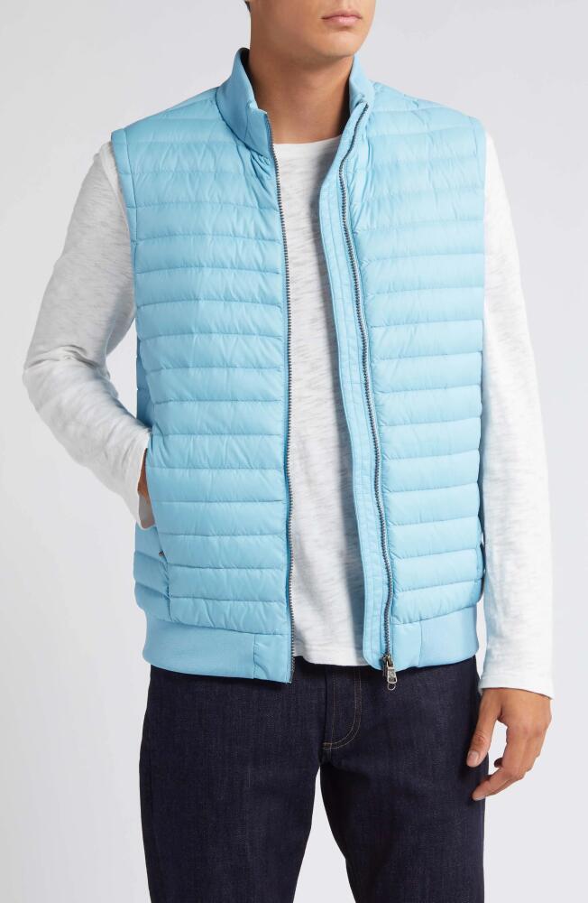 COLMAR Repunk Water Repellent Down Vest in Adobe-Ice Cover