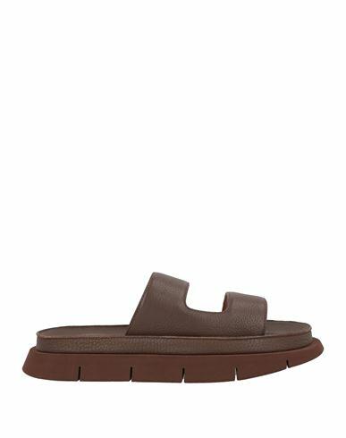 Marsèll Man Sandals Dark brown Soft Leather Cover