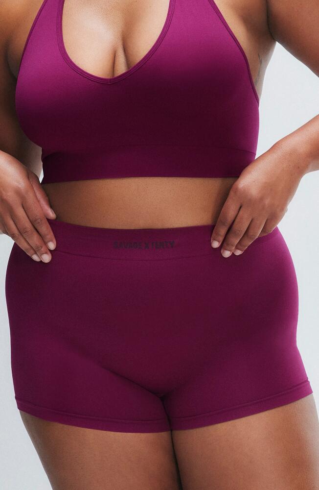 SAVAGE X FENTY Seamless Boyshorts in Sugarplum Purple Cover