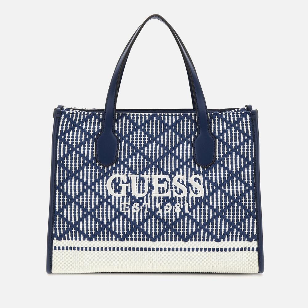 Guess Silvana Mini Woven Tote Bag Cover