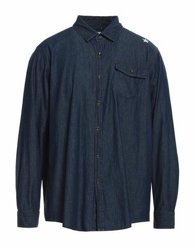 The Editor Man Denim shirt Blue Cotton Cover