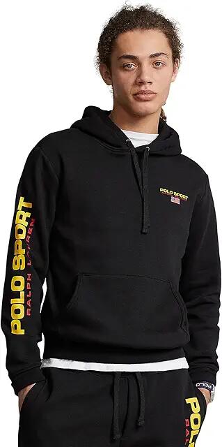 Polo Ralph Lauren Polo Sport Fleece Hoodie (Polo Black) Men's Sweatshirt Cover