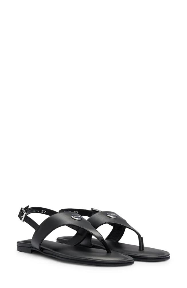 BOSS Millie Slingback Sandal in Black Cover