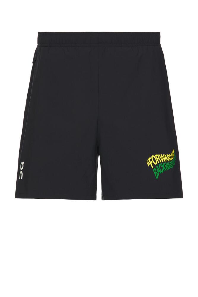 On x Walkgood LA Core Shorts in Black Cover