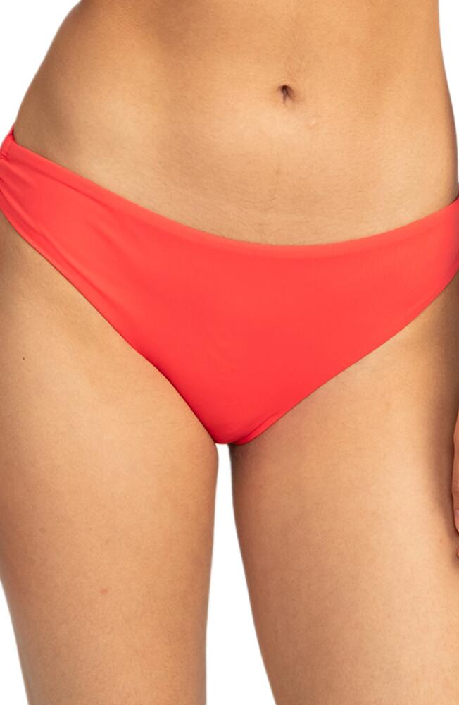 Roxy Beach Classics Hipster Bikini Bottoms in Hibiscus Cover