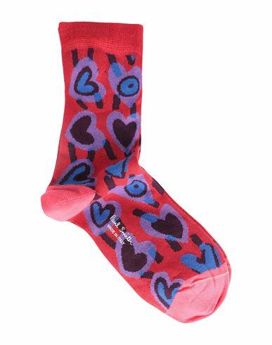 Paul Smith Woman Socks & Hosiery Red Cotton, Polyamide, Elastane Cover