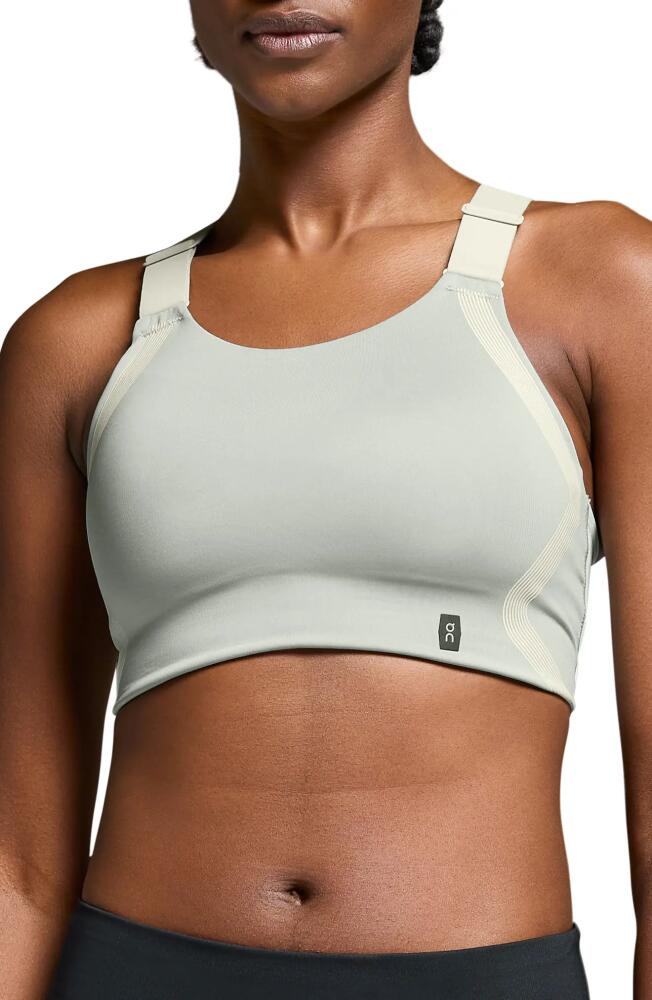 On Performance Flex Sports Bra in Cobble/Glacier Cover