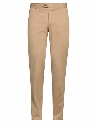 Brian Dales Man Pants Sand Cotton, Elastane Cover