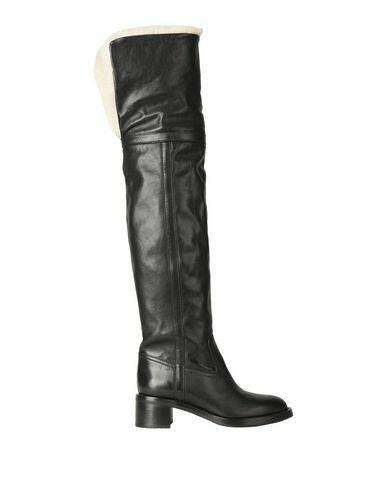 Celine Woman Boot Black Soft Leather Cover