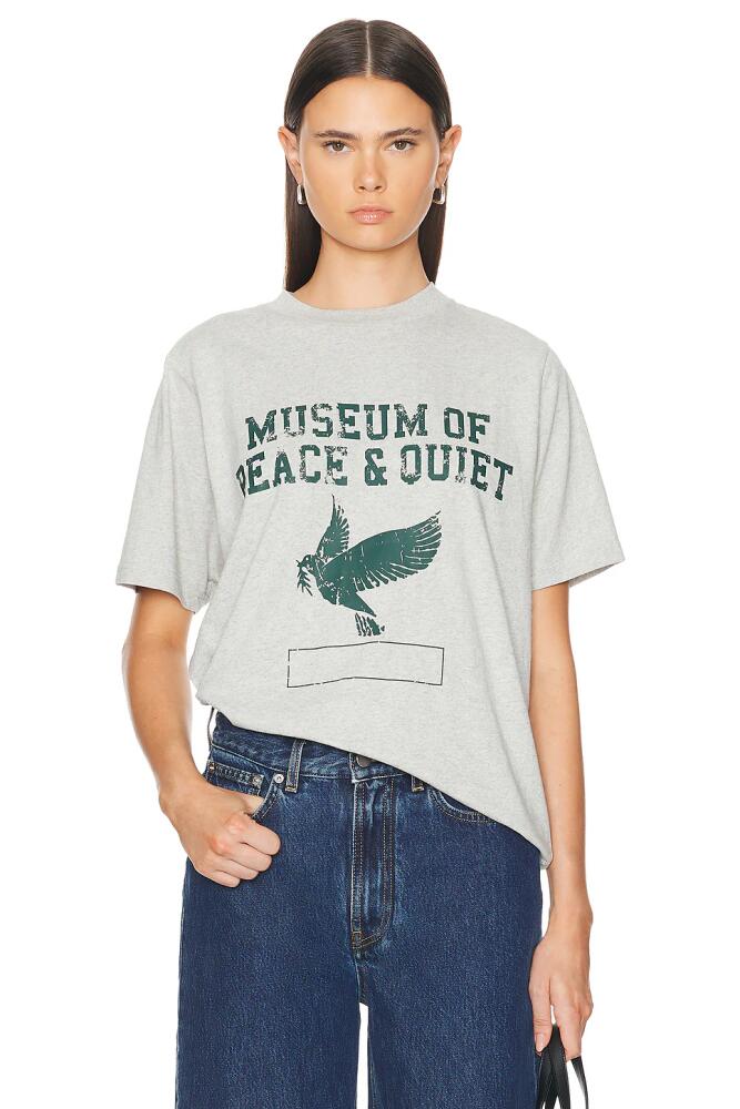 Museum of Peace and Quiet P.E. T-Shirt in Grey Cover