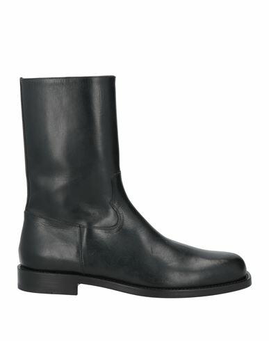 Dries Van Noten Man Boot Black Leather Cover